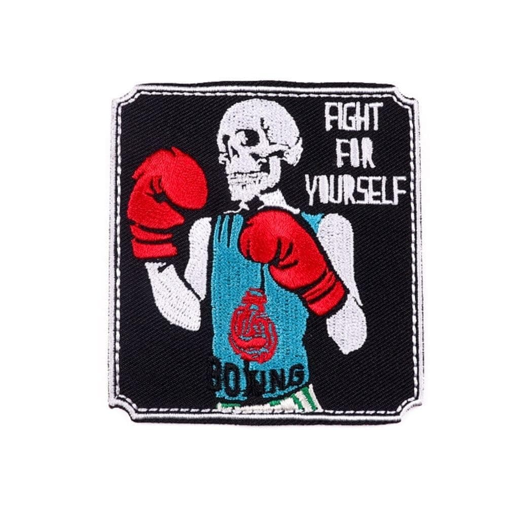 Velcro Hook Patch, Tacti-Cool SPORTS Collection, Boxing Harness for bag/vest, tech gadgets for kids & adults, for school backpack, for pencil case, for gym bag, gift for men/women 8x5.2