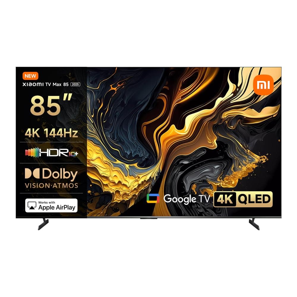 TV Max 85 2025 | Ultra-large 4K display | Quantum Dot display | 144Hz refresh rate, Dolby Vision®, Dolby Atmos®¹ | AI processor | Google TV™³