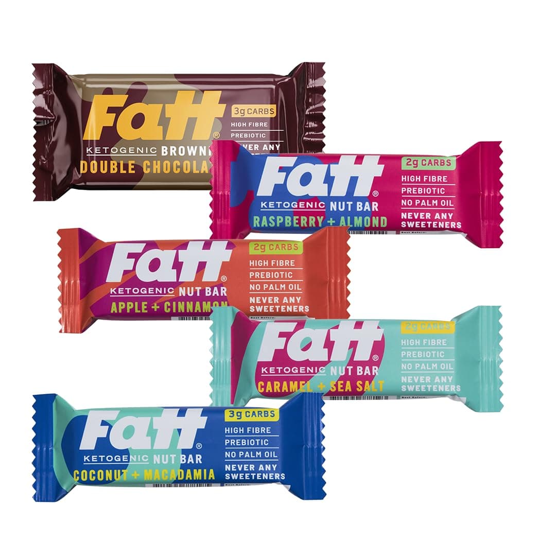 Fatt Keto Bar Variety 5-pack