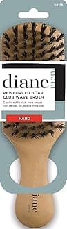 Diane Club Brush, Extra Firm Reinforced Boar Bristles