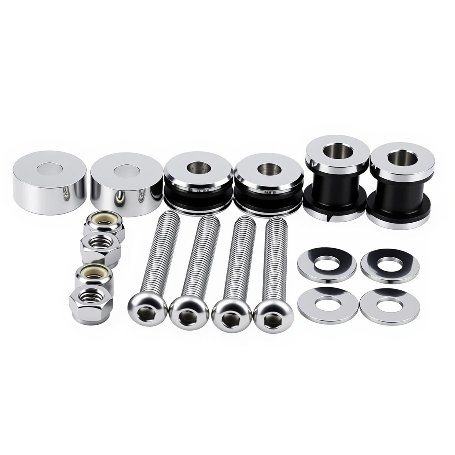 HDmt Motorcycle Sissy Bar Luggage Rack Docking Hardware Kit for Harley Touring FLSTC FXSTSB FXSTS FXSTC FLSTF FXST FXSTB FLSTN 1984-2020