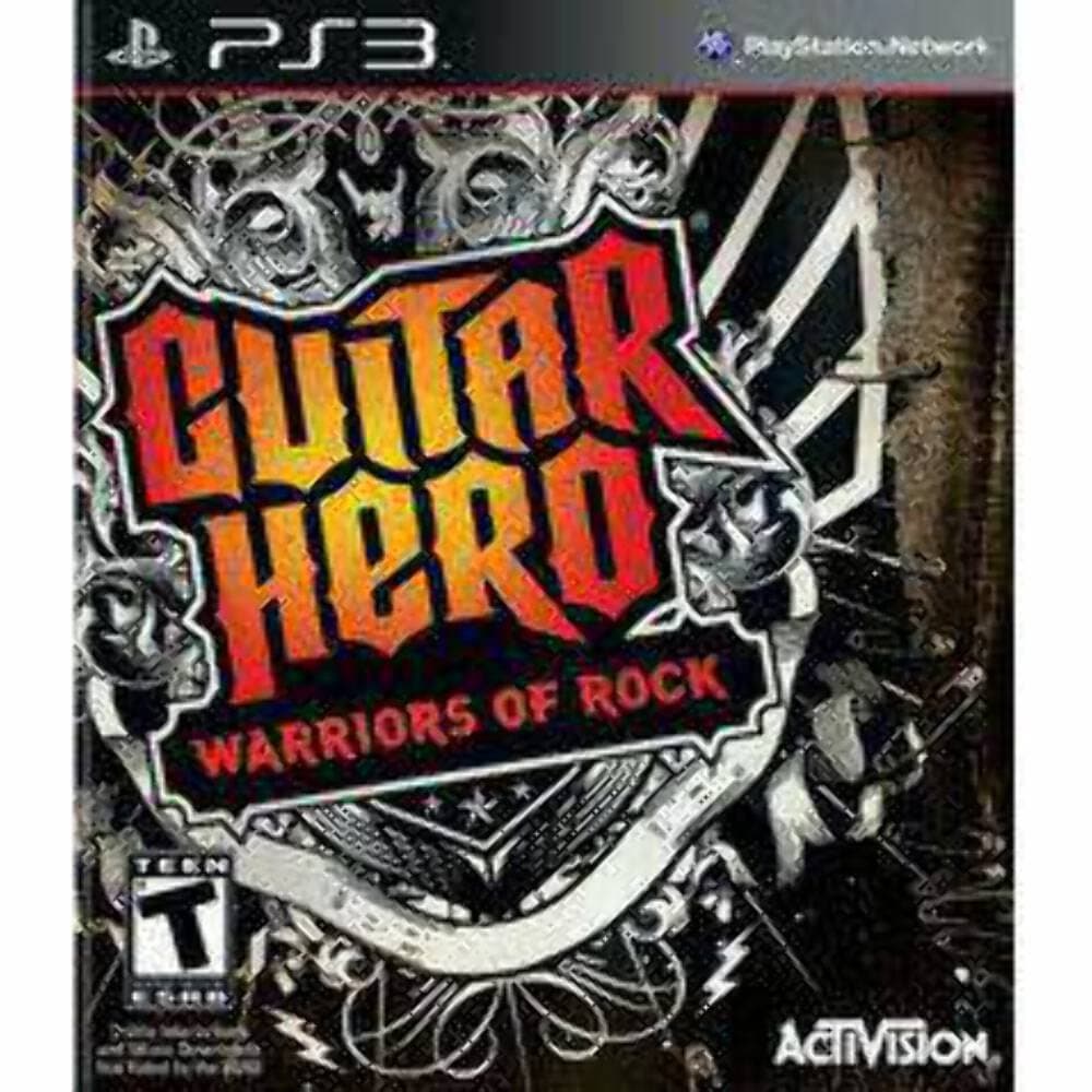 PS3 GUITAR HERO WARRIORS OF ROCK