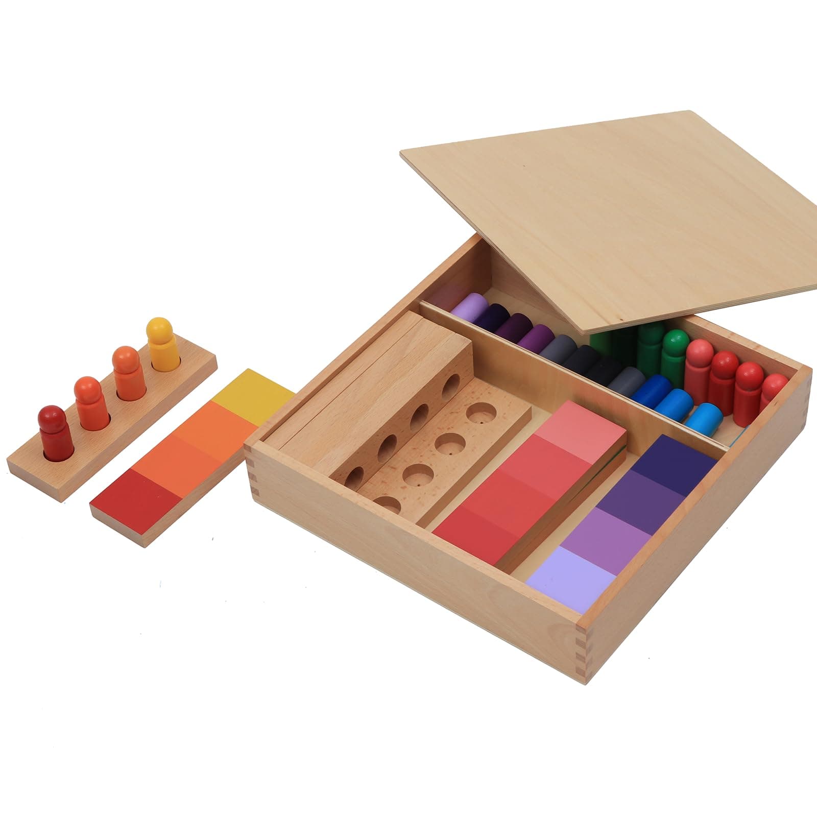 Montessori Color Resemblance Sorting Task Color Tablets