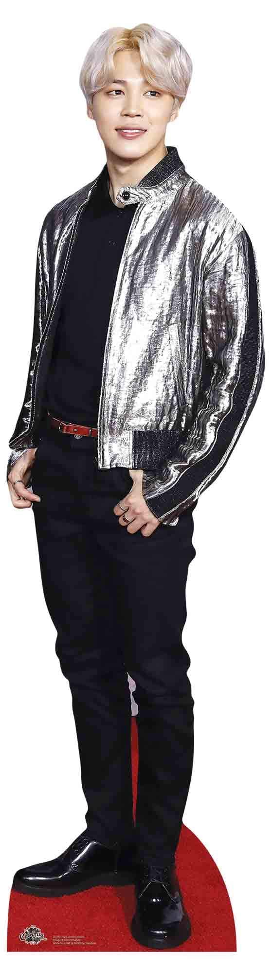 Bangtan Boy Silver Jacket r Park_Ji_Min (Star Mini) 90cm Tall