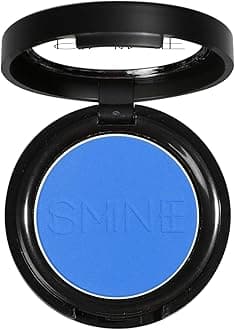 Single Blue Matte Eyeshadow Powder Palette High Pigment, Longwear, Intense Color Best Blue Eyeshadow