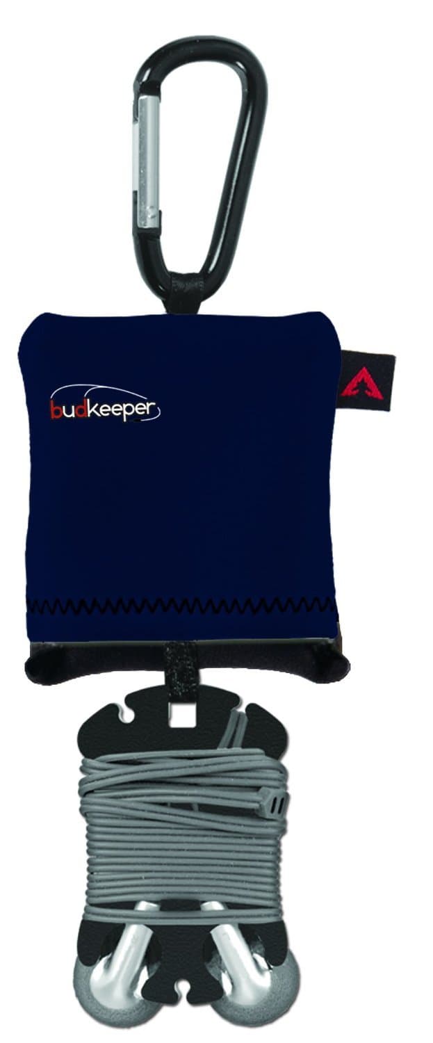 Budkeeper Earphone and Earbuds Case with Caribeener - Navy