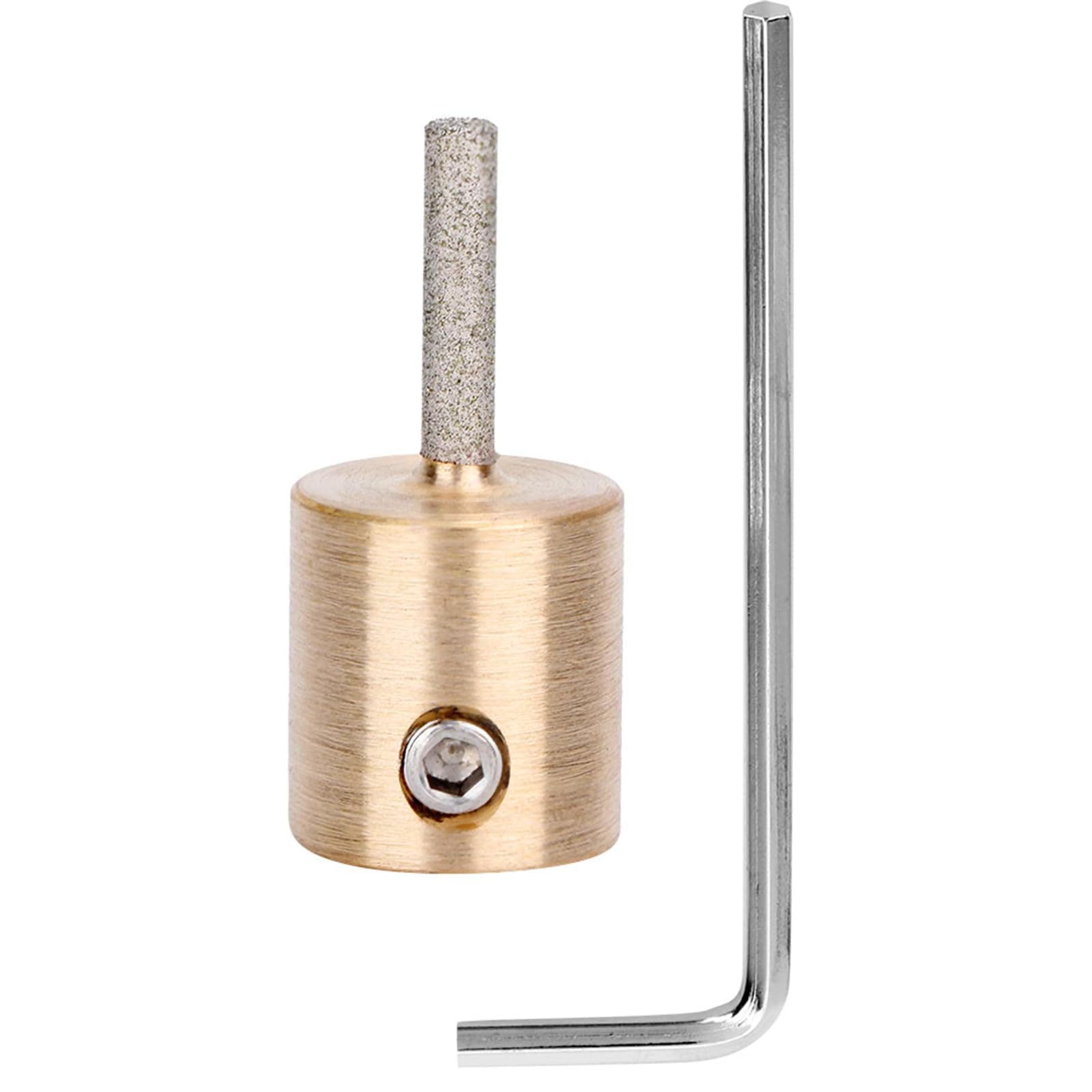 Fine Diamond Grinder Bits, Diamond Grinding Wheel Stained Ceramic Glass Abrasive Tool for Inland Gryphon Delphiglass Glastar Glass Grinder(MCB18)