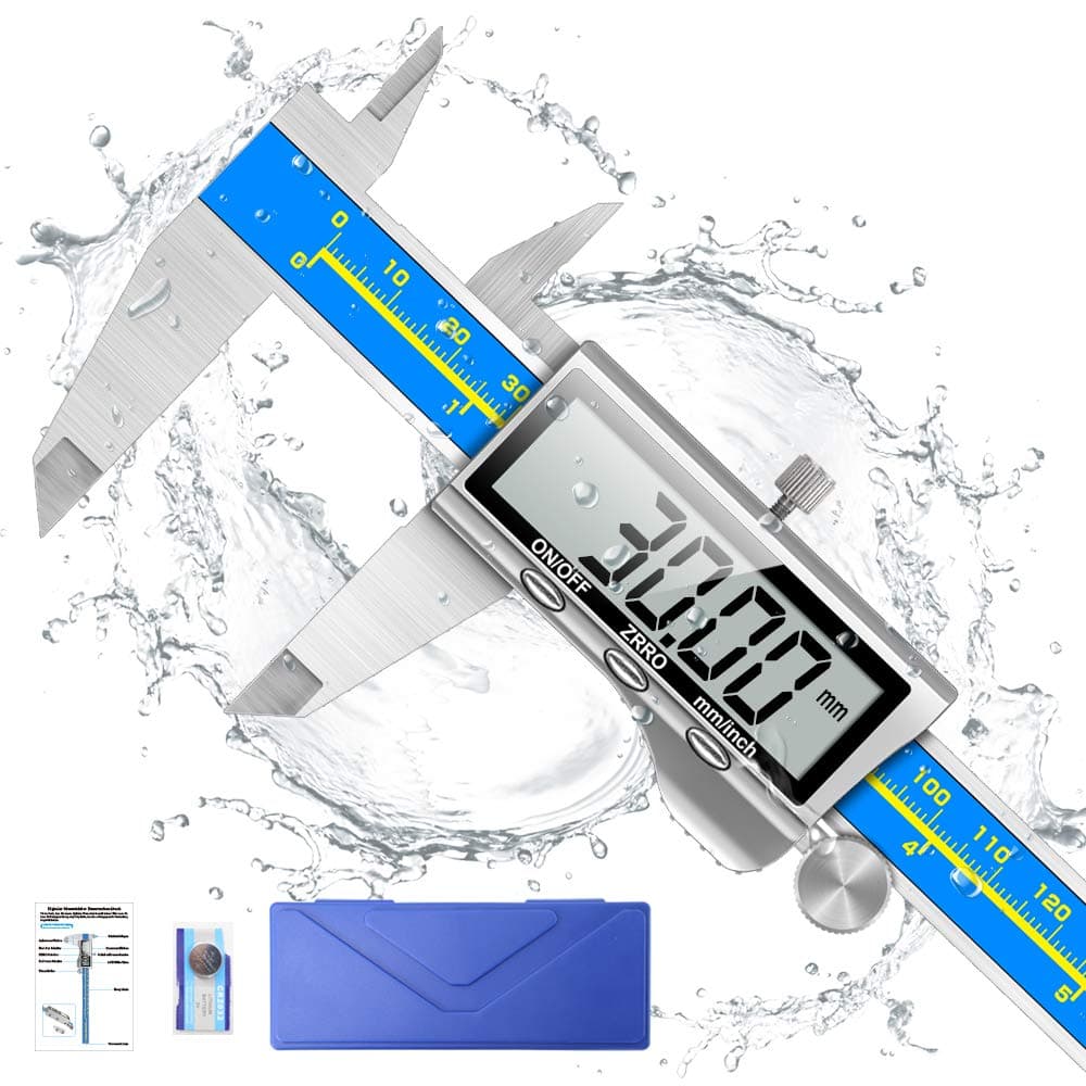 Qfun 6 inch Industrial Quality Digital Caliper
