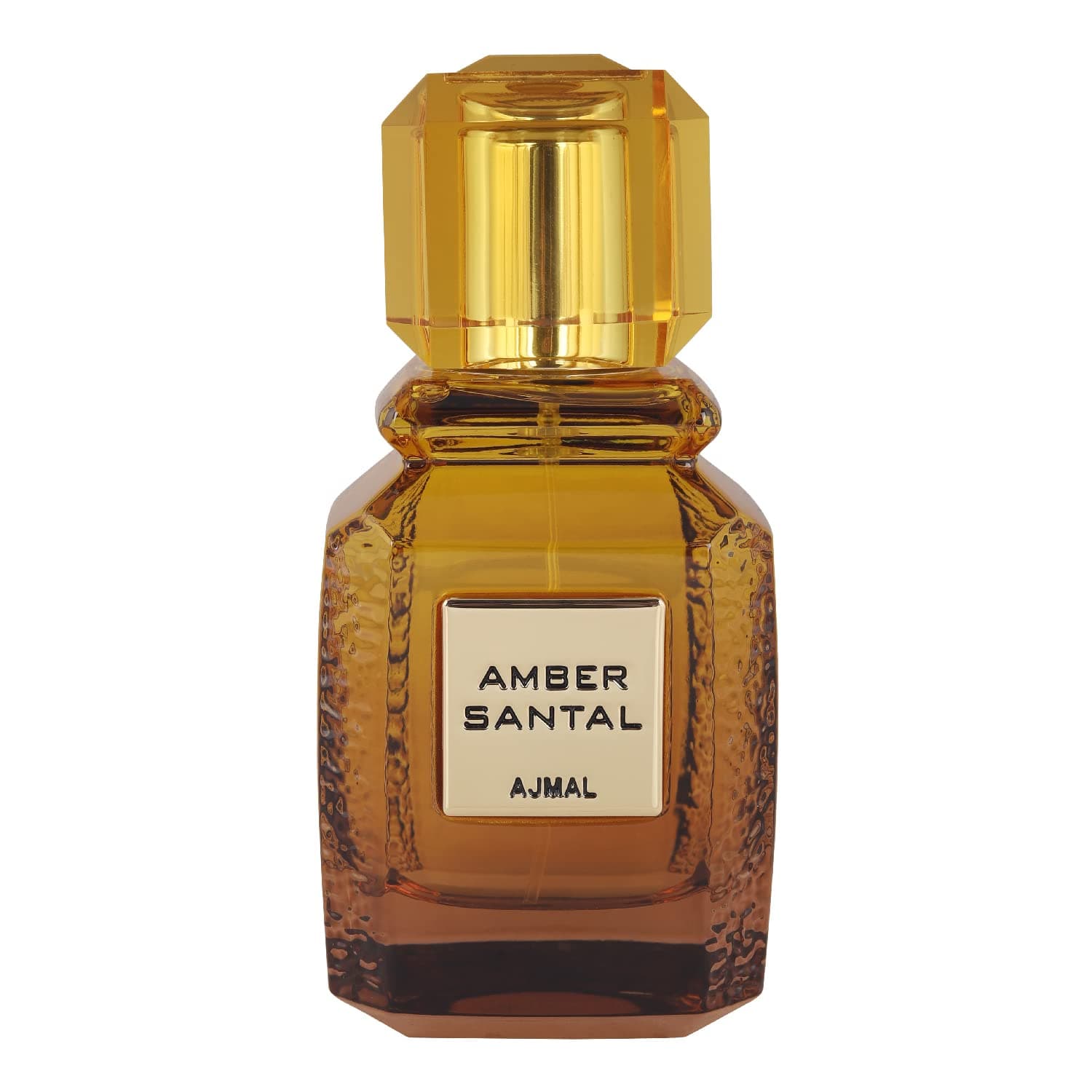 Ajmal Amber Santal Eau de Parfum 100 ml | Perfume for Men & Women | Long Lasting Woody Amber Fragrance Made in Dubai | Warm Sandalwood & Spicy Notes | Luxury Arabic Scent
