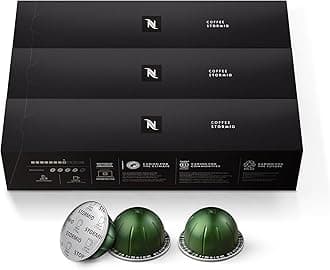 Nespresso Capsules Vertuo, Stormio, Dark Roast Coffee, 30-Count Coffee Pods, Brews 7.8oz.