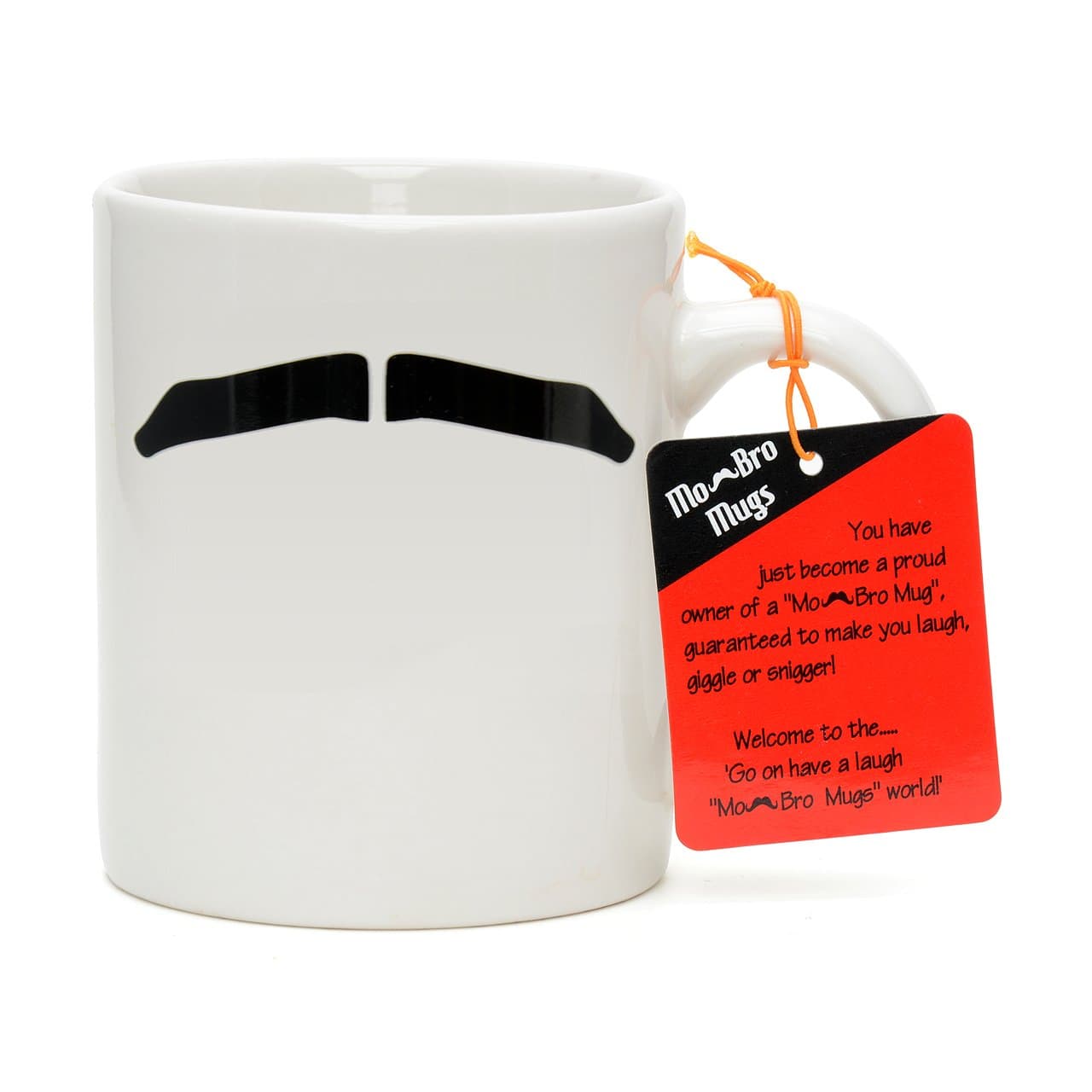 Mad Mugs I'm a Twat Mo Bro Moustache Mug