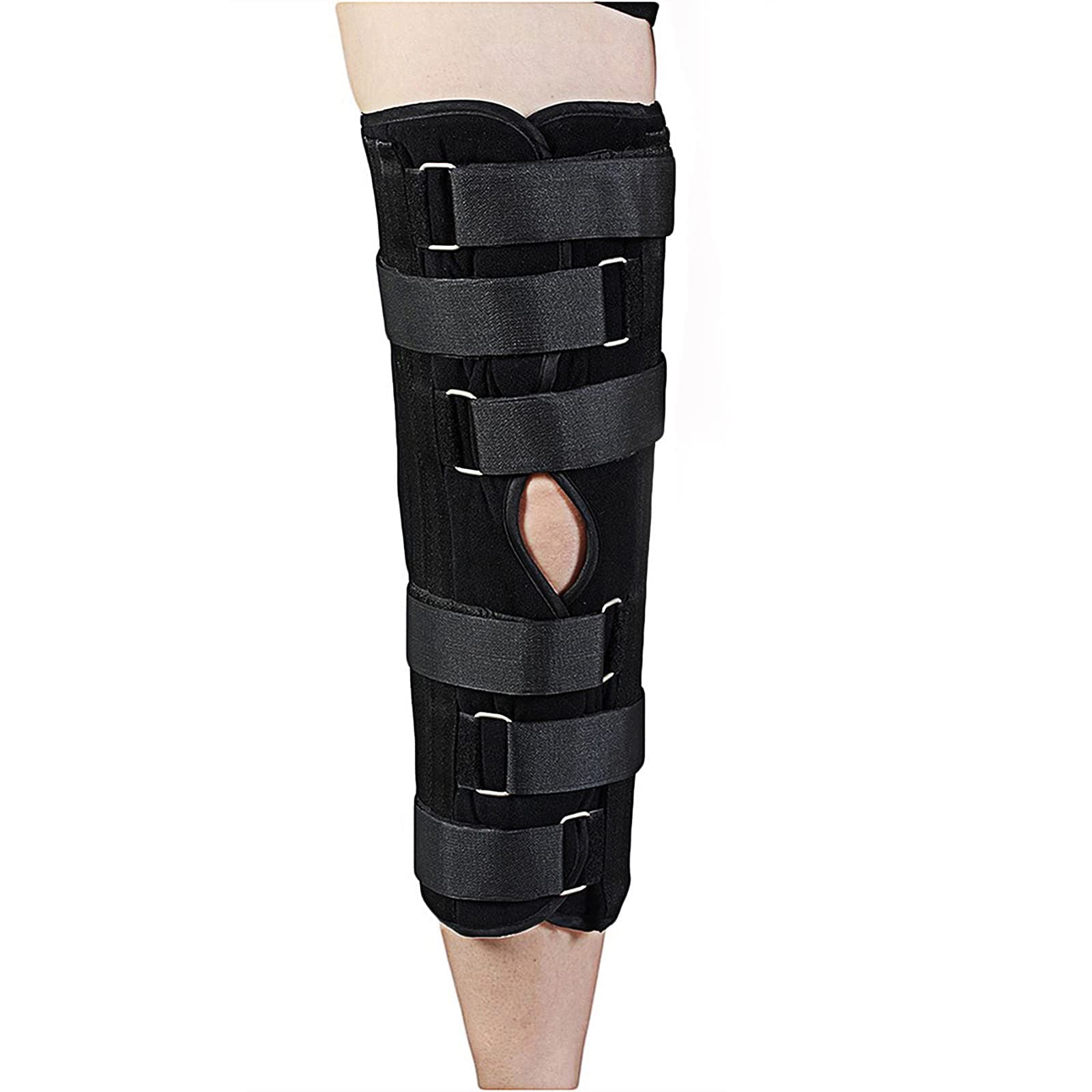 Unisex Knee and leg immobilization Stabilizer for Post Surgery Recovery,Knee Fractures,Instability, ACL,MCL,Meniscus Tear,Arthritis,Displacement Recovery,18.1" Length Universal