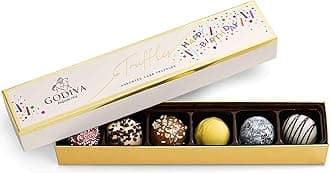 GODIVA Truffle Collection, Assorted Cake Truffles, 6 Pieces 4.1 oz