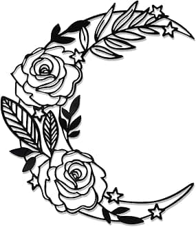 Moon Decoration Wall Art Boho Moon Wall Home Decor