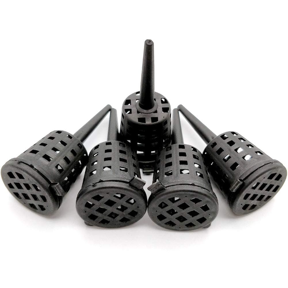 CALIDAKA 100 Pcs Fertilizer Baskets with Lid for Slow and Timed Release Fertilizers, Garden Nursery Pots Portable Aquarium Orchid Park Agriculture Slow Release to Bonsai Cultivate Plant