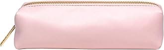 Pukka Pad, Carpe Diem, Slim Pencil Case, Ballerina Pink, Rainbow Multicoloured Striped Lining