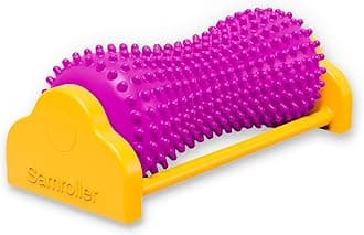 Portable Foot Massager Roller - Neuropathy Relief - Arch & Heel Pain Therapy - Trigger Point Massage - Gifts for Dad & Mom