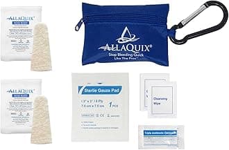 Nosebleed Stop Bleeding Kit – Quick Nose Bleed Treatment with Hemostatic Gauze for Kids, Adults, and Blood Thinner Users – Compact First Aid for Home, Sports, Travel, Emergencies (Basic)