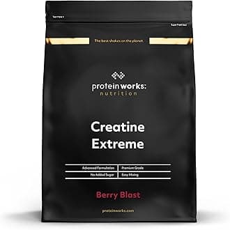 Protein Works - Creatine Extreme Powder | Creatine Formula | Premium Grade Supplement for Lean Muscle Growth | with Beta Analine | Berry Blitz | 750g