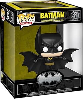 Pop! Deluxe: BM 85th - Batman Soaring - Batman 1989 - Collectible Vinyl Figure - Gift Idea - Official Merchandise - Toys for Kids & Adults - Movies Fans