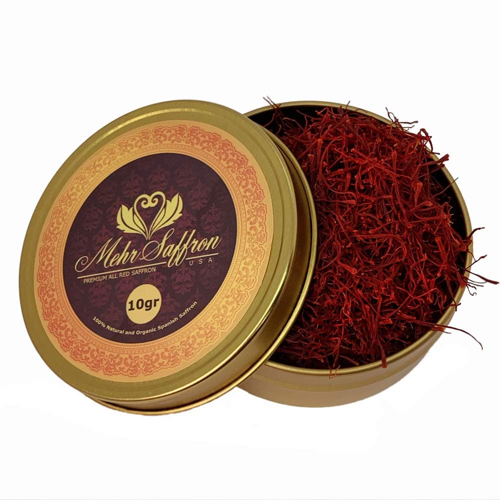 Mehr Saffron, Premium Spanish Saffron Threads / 0.35 Ounce (10 Gram)