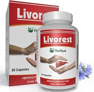 Herbus livorest Caps for liver support | liver protector | liver detox | fatty liver | cleanse