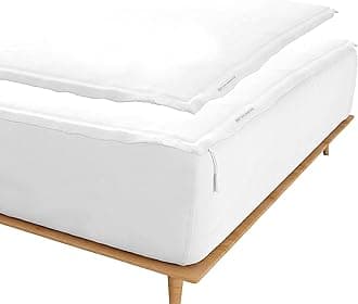 Zip On Sheets™ Zipper Fitted Sheet Twin XL Size - Upto 16” Inch Deep Pockets - Includes 1 Fitted Sheet Base & 2 Zip-On Sheets - Easy to Use, Sateen Cotton 500 TC Fitted Sheet - White
