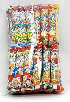 Assorted Japanese Junk Food Snack "Umaibo" 50 Packs of 11 Types Umaibo