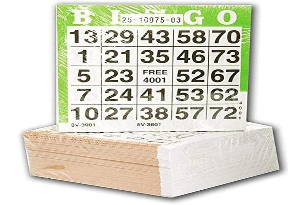 360601-500 x Bingo Cards