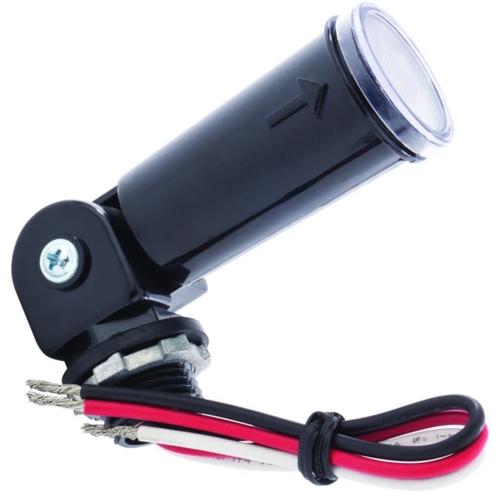 LED Swivel Mount Photo Control 120-277V Dusk to Dawn Photo Sensor, Photocell for Wall Packs