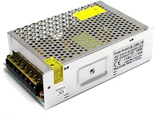 18V 10A 180W LED Lighting Light Belt Driver Switching Power Supply 110/220VAC-DC Transformer Monitoring Power Supply Industrial Power CCTV 180 Watts