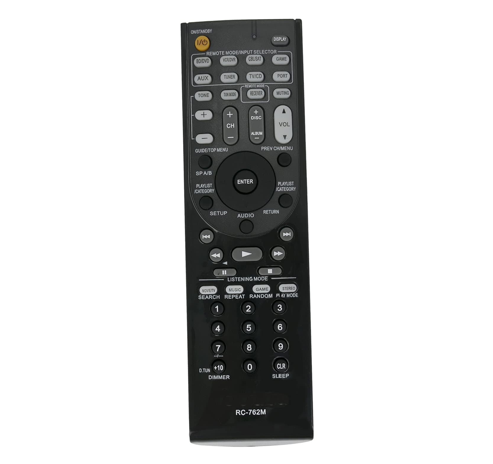 AULCMEET RC-762M Replaced Remote Control Compatible with ONKYO AV Receiver HT-RC230 HT-S3300 SKC-380C AVX-280 AVX-290 HTP-380 HT-R380 HT-R390 HT-R538