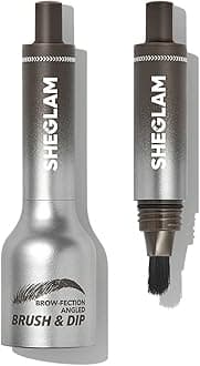 Brow-Fection Angled Brush & Dip Upgraded Microblading Eyebrow Pen Long Lasting Waterproof Easy To Color-Truffle