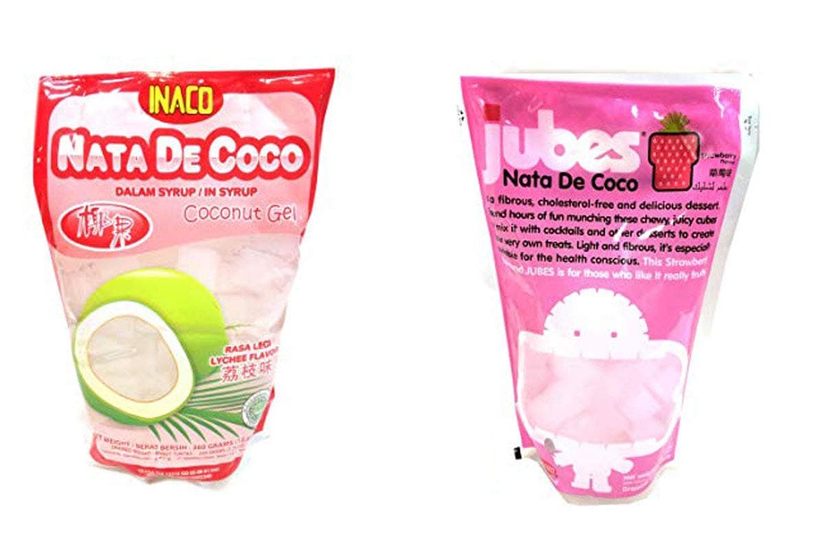 Combo Pack : 1 Jubes Strawberry 1 Inaco Strawberry