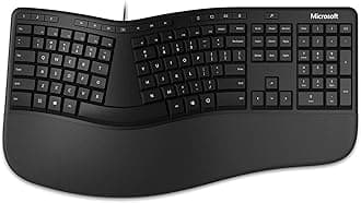 Ergonomic Keyboard for Business - Wired - Black