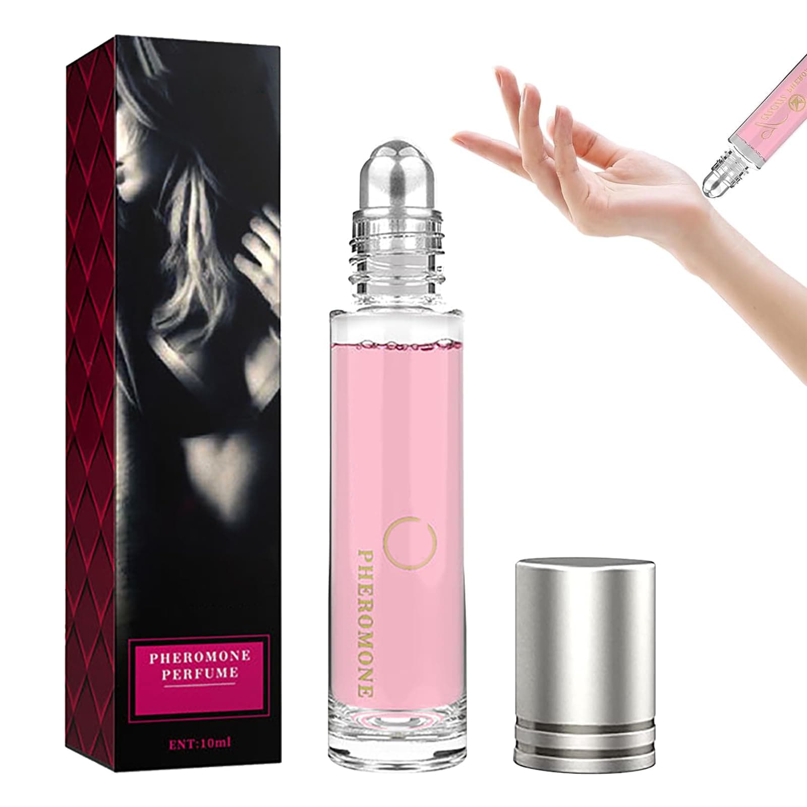 Pheromone Perfume, Roller Ball Perfume, Perfume for Women, Pheromone Oil For Women To Attract Men,Desirable Pheromone Fragrance (10ML)