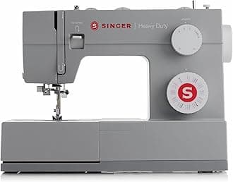 SINGER Heavy Duty 4432 High Speed Sewing Machine with Accessory Kit | Strong Motor With Enhanced Piercing Power, 110 Stitch Applications, Full Metal frame, 1-step Buttonhole & LED Light
