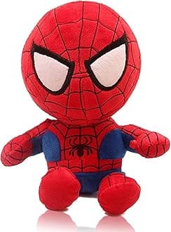 Tickles Sitting Cartoon Character Super Soft Stuffed Plush Toy for Kids Boys & Girls Birthday Gifts (Color: Red Size: 30 cm)