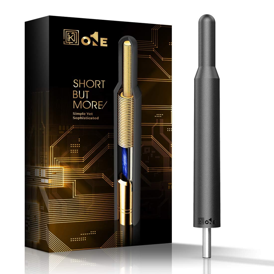 KEYO1E Stubby Car Antenna Replacement Compatible with Ford Bronco 2021-2023 | 4.8 Inches Replacement Antenna Accessories | Optimized for Radio FM AM Reception