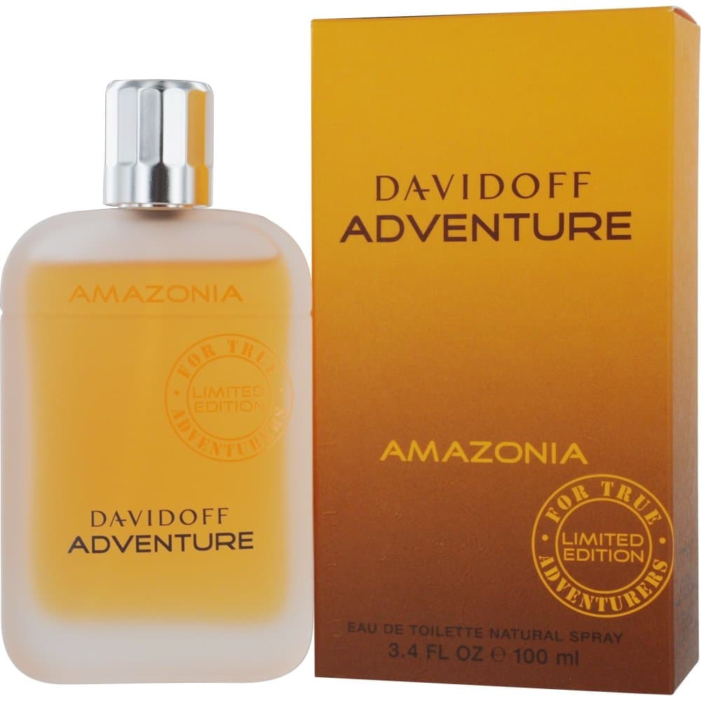 Davidoff Adventure Amazonia By Zino Davidoff For Men. Eau De Toilette Spray Limited Edition, 3.4 Oz / 100 Ml