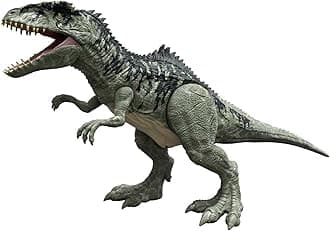 Jurassic World Dominion Super Colossal Giganotosaurus Action Figure with Eating Feature, Extra Large Toy Dinosaur at 39in Long, GWD68
