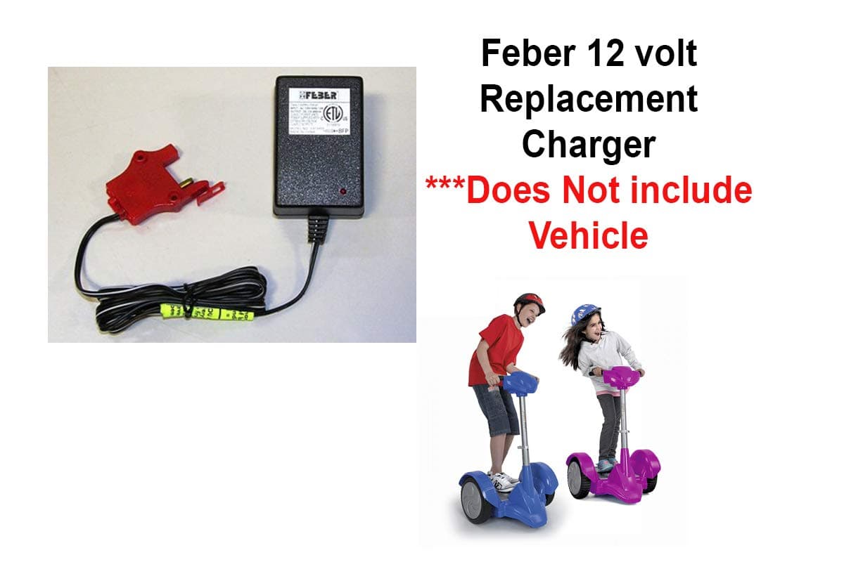 Feber Dareway Revolution 12V Ride-On Battery Replacement Charger