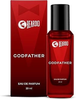 BEARDO Godfather Perfume for Men Long Lasting Perfume for Men Aromatic & Spicy Scent Gift for Husband, Boyfriend & Men 20 ml (Pack of 1)