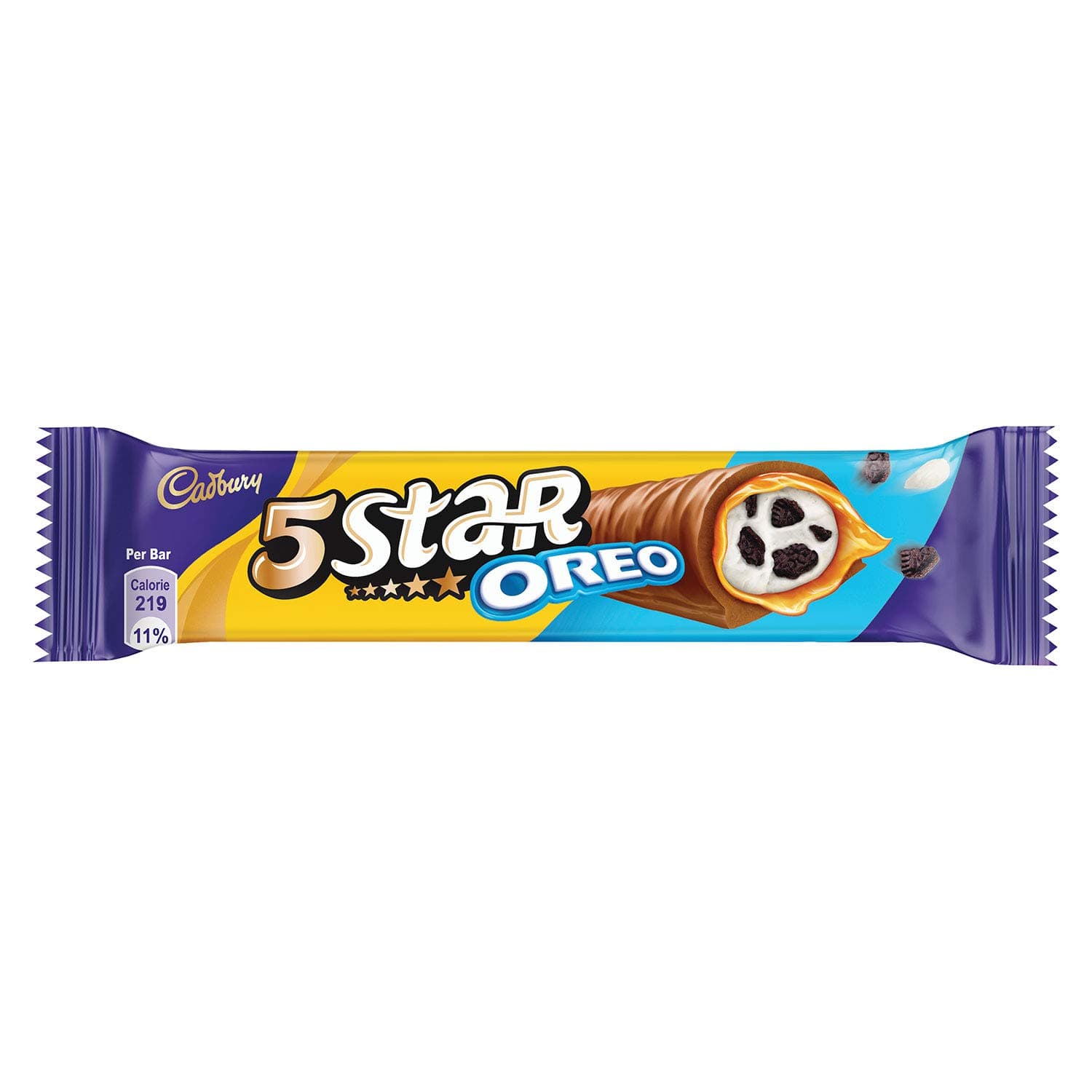 5 Star Oreo Chocolate Bar, 42 Gram ( Pack of 10 ) 420 Grams