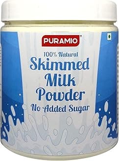 Puramio Skimmed Milk Powder [100% Natural], (1000g)