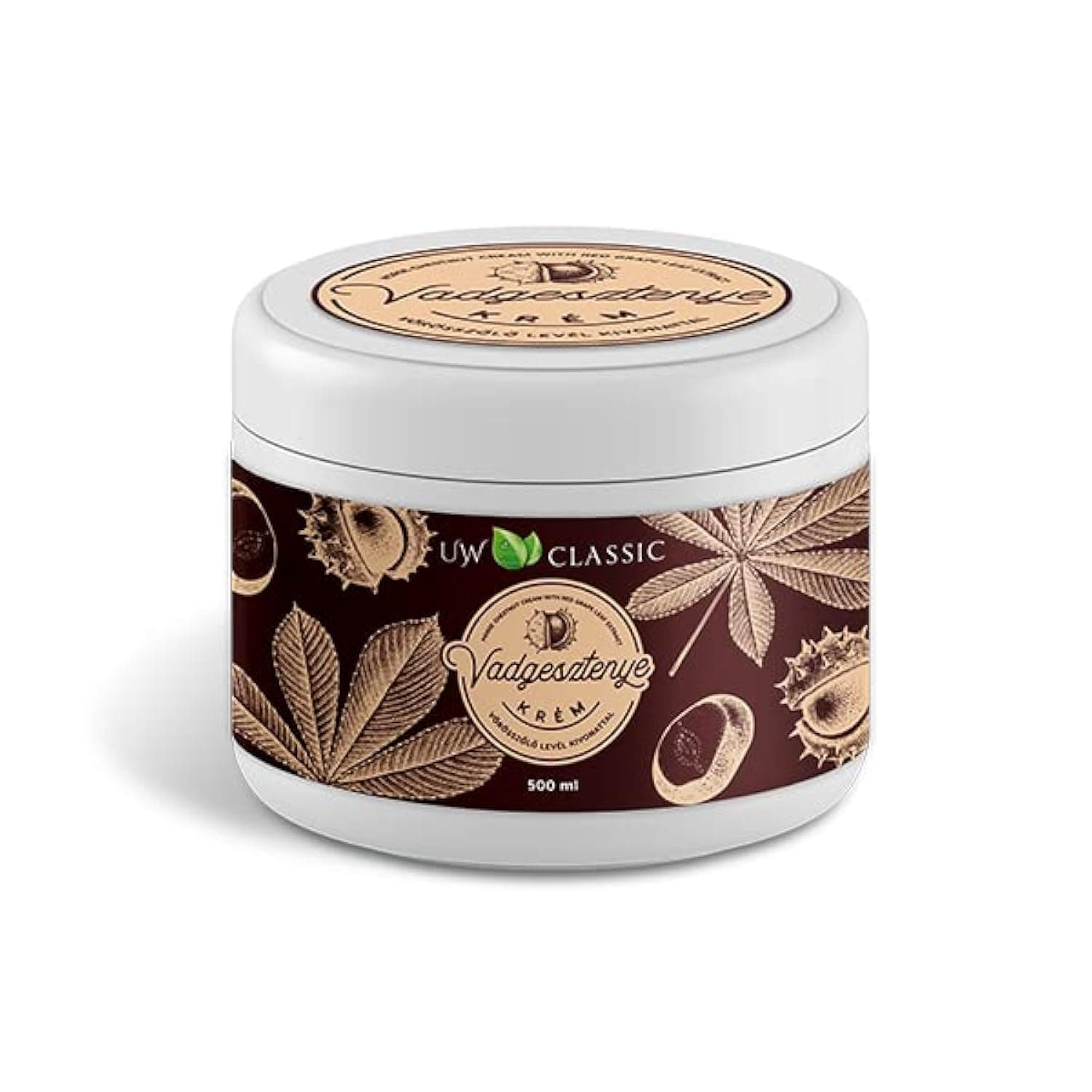 Horse Chestnut Cream with Red Grape Leaf Extract 500ml