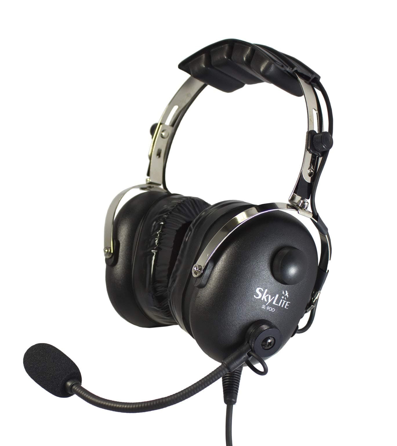 SkyLite SL-900 Aviation Headset PNR Headset for Pilot GA Dual Plug