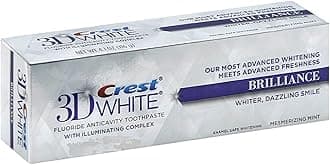 Crest3D White Fluoride Anticavity Toothpaste 0.85 oz (Pack of 10)