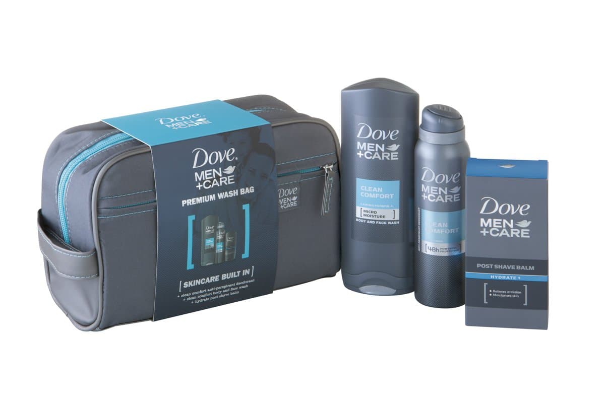 Dove for Men Plus Care Premium Wash Bag Gift Pack