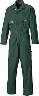 Men's Sea Green Full Sleeve XXX-Large Coverall (Boiler Suit and Dungaree)
